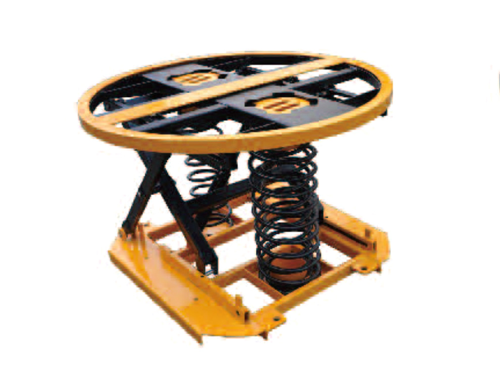 SP2000 spring actuated rotating table
